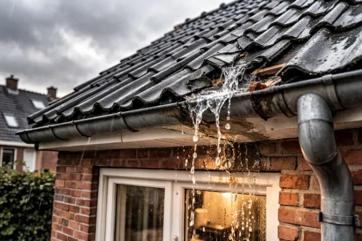 Daklekkage opsporen met gerichte inspectie