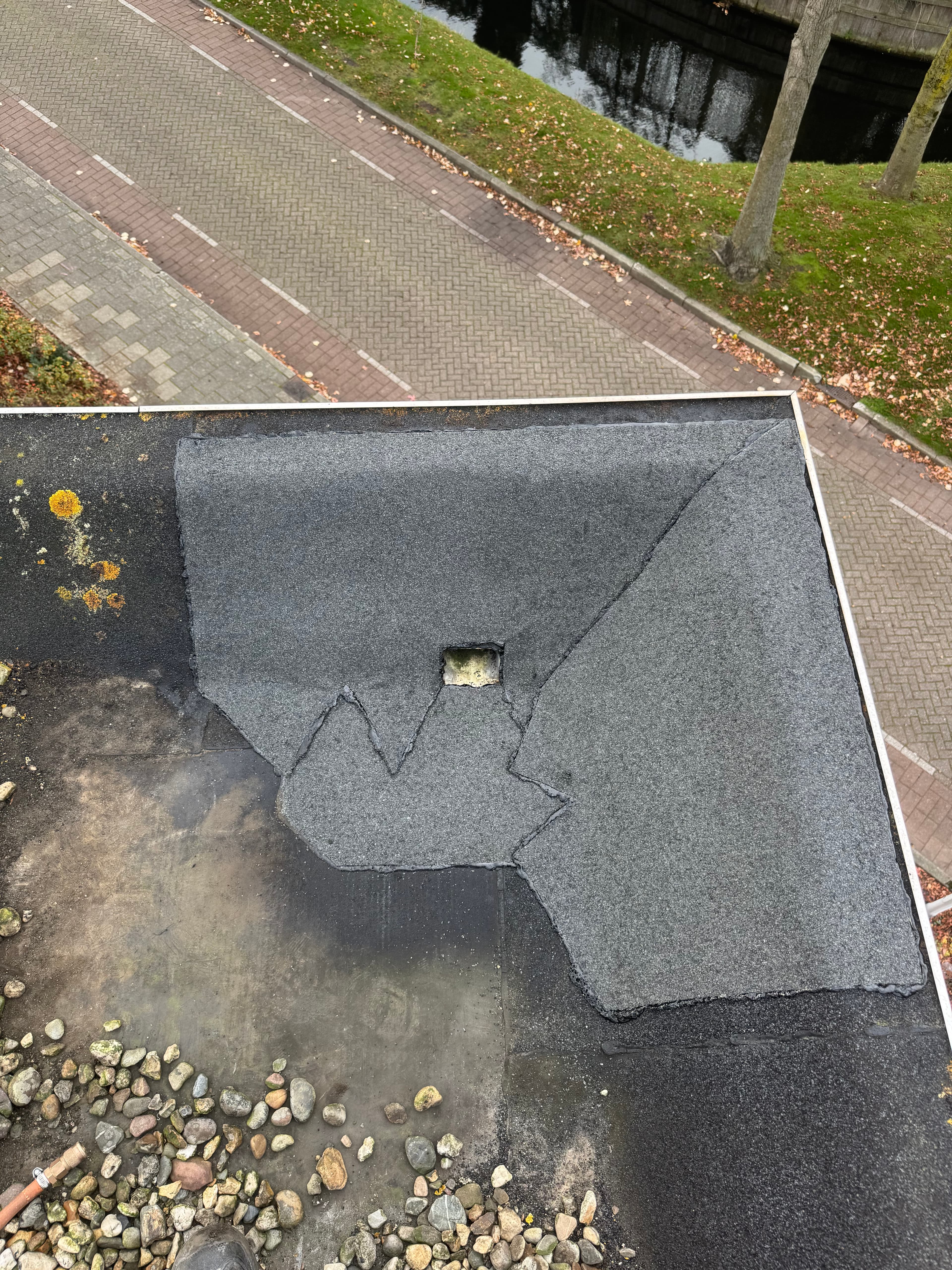 Daklekkage repareren en dak herstellen